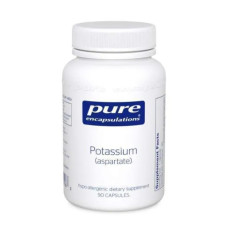 Калій аспартат, Potassium (aspartate) Pure Encapsulations, 90 капсул