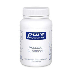 Глутатион восстановленный, Reduced Glutathione Pure Encapsulations, 120 капсул
