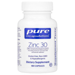 Цинк пиколинат 30 мг, Zinc Pure Encapsulations, 180 капсул