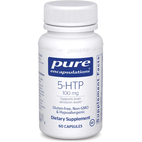5-HTP (5-гідрокситриптофан), Pure Encapsulations, 100 мг, 60 капсул