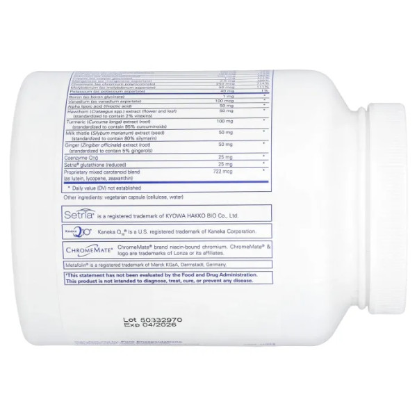 Мультивітаміни та мінерали, UltraNutrient, Pure Encapsulations, з антиоксидантами, вітаміном C, CoQ10 та іншими для підтримки здоров'я печінки та серця, 360 капсул