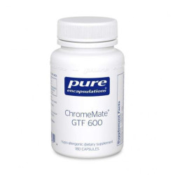 Хром, ChromeMate GTF 600 Pure Encapsulations, 180 капсул