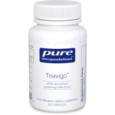Экстракт зеленого чая Teavigo, Teavigo Pure Encapsulations, 60 капсул