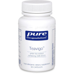 Экстракт зеленого чая Teavigo, Teavigo Pure Encapsulations, 60 капсул