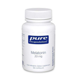 Мелатонін 20 мг, Melatonin Pure Encapsulations, 180 капсул