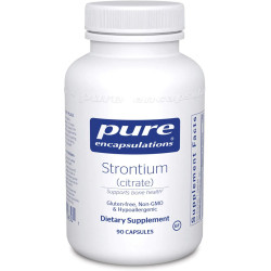 Стронций цитрат, Strontium (citrate) Pure Encapsulations, 90 капсул