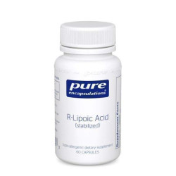 R-липоевая кислота, R-Lipoic Acid Pure Encapsulations, 60 капсул