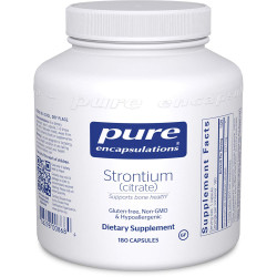 Стронций цитрат, Strontium (citrate) Pure Encapsulations, 180 капсул