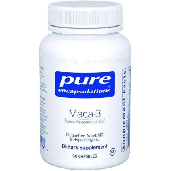 Мака-3, Maca-3, Pure Encapsulations, 60 капсул