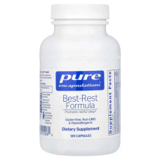 Витамины для сна, Pure Encapsulations Best-Rest Formula, 120 капсул