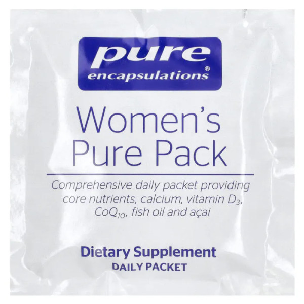 Мультивітаміни для жінок, Women's Pure Pack, Pure Encapsulations, жіноча упаковка Pure Pack, 30 пакетів