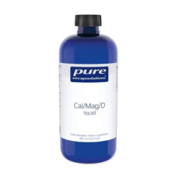 Кальцій магній вітамін D рідкий, Pure Encapsulations Cal/Mag/D liquid, 480 мл