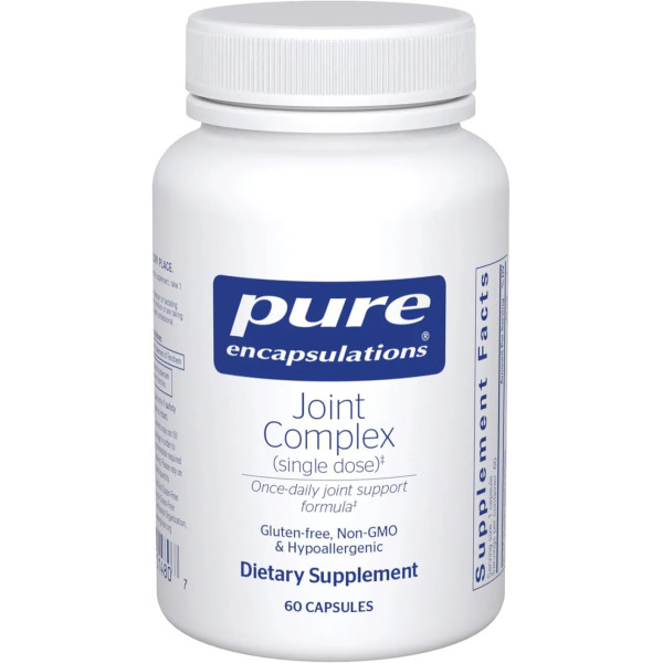 Підтримка суглобів, Joint Complex (Single Dose), Pure Encapsulations, для рухливості суглобів, комфорту, здоров'я тканин та хрящів, 60 капсул