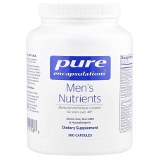 Витамины и минералы для мужчин 40+, Men's Nutrients Pure Encapsulations, поддержка здоровья простаты, энергии и выносливости, 360 капсул