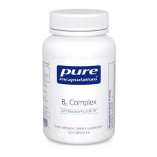 Вітамін B6 комплекс, Pure Encapsulations B6 Complex, 120 капсул