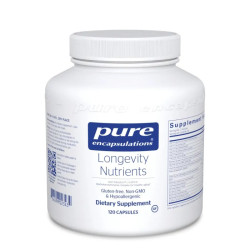 Нутриенты для долголетия, Pure Encapsulations Longevity Nutrients, 120 капсул