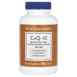 Коензим Q10 200 мг, CoQ-10 The Vitamin Shoppe, 120 капсул