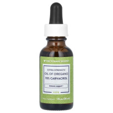 Олія орегано, Oil of Oregano Vitamin Shoppe, 30 мл (21 мг на порцію)