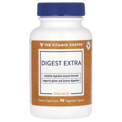 Травні ферменти, The Vitamin Shoppe Digest Extra, 90 рослинних капсул
