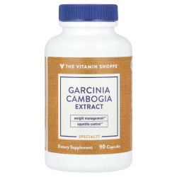 Гарцинья камбоджійська екстракт, The Vitamin Shoppe Garcinia Cambogia, 90 капсул