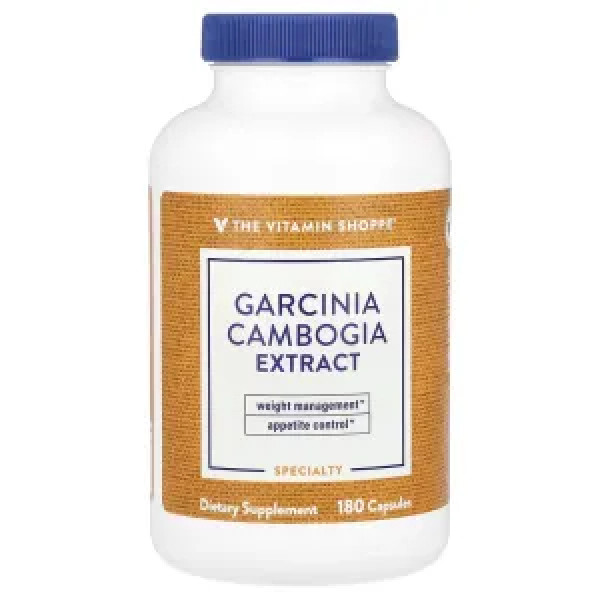 Гарциния камбоджийская экстракт, Garcinia Cambogia, The Vitamin Shoppe, 180 капсул