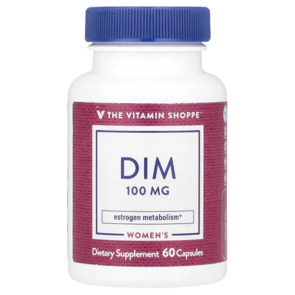Дііндолілметан, Women's DIM, The Vitamin Shoppe, для жінок, 60 капсул