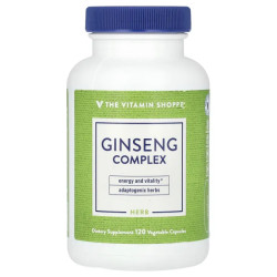 Женьшень комплекс, Ginseng Complex The Vitamin Shoppe, 120 вегетаріанських капсул