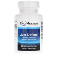 Підтримка печінки, NuMedica Liver Defend, 60 вегетаріанських капсул