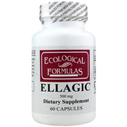 Эллаговая кислота антиоксидантная поддержка, Ecological Formulas Ellagic, 60 вегетарианских капсул