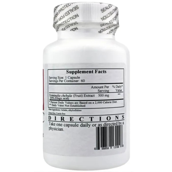 Антиоксидантна підтримка, Ellagic, Ecological Formulas, 60 вегетаріанських капсул