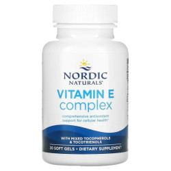 Комплекс вітаміну E, Nordic Naturals Vitamin E Complex, 30 м'яких капсул