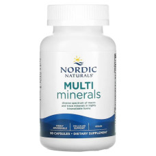 Мультимінерали, Nordic Naturals Multi Minerals, 90 капсул