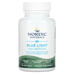 Захист очей від синього світла, Nordic Naturals Blue Light Eye Defense, 60 м'яких капсул