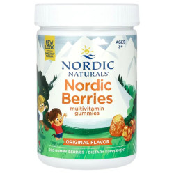 Вітаміни для дітей від 3 років, Nordic Naturals Multivitamin Gummies, 200 жувальних ягід