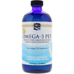 Омега 3 для домашніх тварин, Nordic Naturals Omega 3 Pet, 473 мл