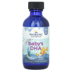 Риб'ячий жир для дітей з вітаміном D3, Baby's DHA, Nordic Naturals, 60 мл