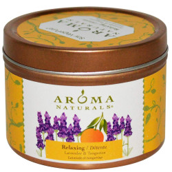 Свічка з лавандою та мандарином, Aroma Naturals, 79,38 г