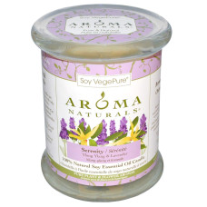 Свічка з ароматом пачулі та ладану, Aroma Naturals, 260 г