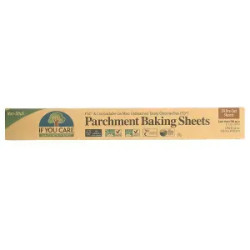 Пергамент для выпечки Parchment If You Care, 24 предварительно нарезанных листа, 33 см x 40,64 см