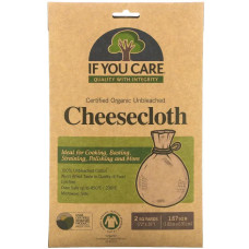 Марля, Cheesecloth If You Care, органічна, невибілена, 1,67 м²