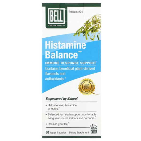 Гістамінний баланс, Histamine Balance, Bell Lifestyle, 30 рослинних капсул