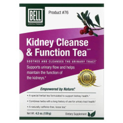 Чай для очищения и поддержки почек, Bell Lifestyle Kidney Cleanse & Function Tea, 120 г
