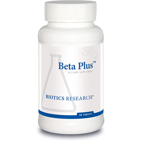 Соли желчных кислот, Beta Plus, Biotics Research, 90 таблеток