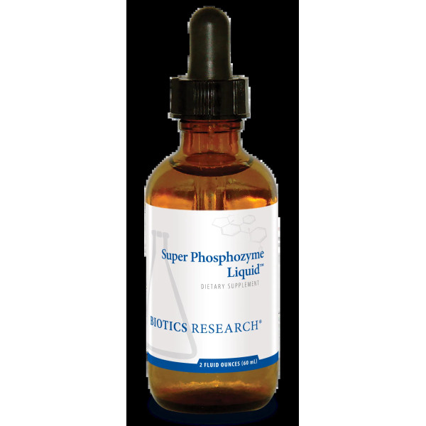 Фосфор, Super Phosphozyme Liquid, Biotics Research, 60 мл.