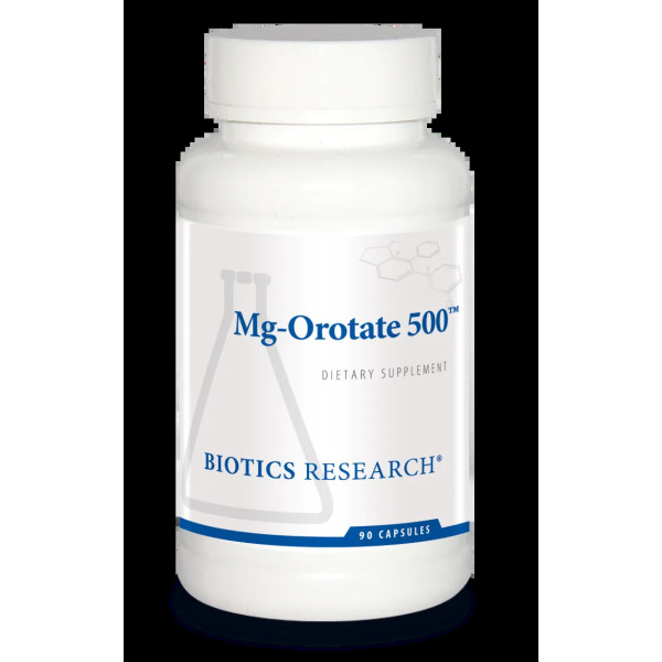 Оротат магния, Mg-Orotate, Biotics Research, 500 мг, 90 капсул