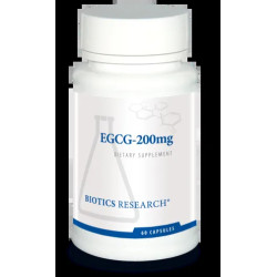EGCG 200 мг, EGCG Biotics Research, 60 капсул