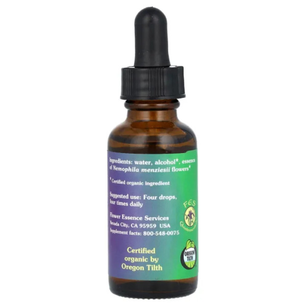 Нім, Baby Blue Eyes, Flower Essence Services, квіткова есенція, 30 мл