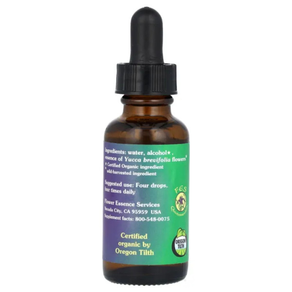 Юкка, Joshua Tree, Flower Essence Services, квіткова есенція, 30 мл