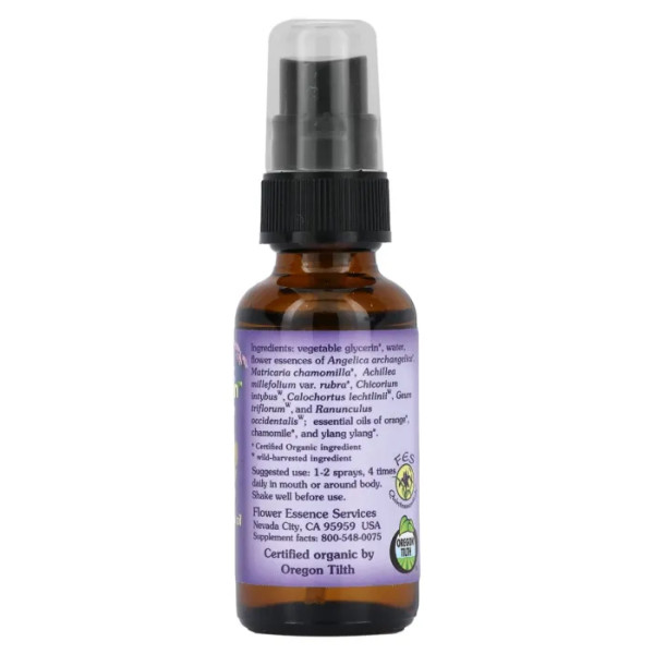 Заспокійлива формула для дітей, Kinder Garden, Flower Essence Services, без спирту, 30 мл