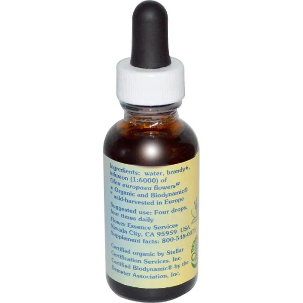 Оливкова олія, Olive, Flower Essence Services, 30 мл.